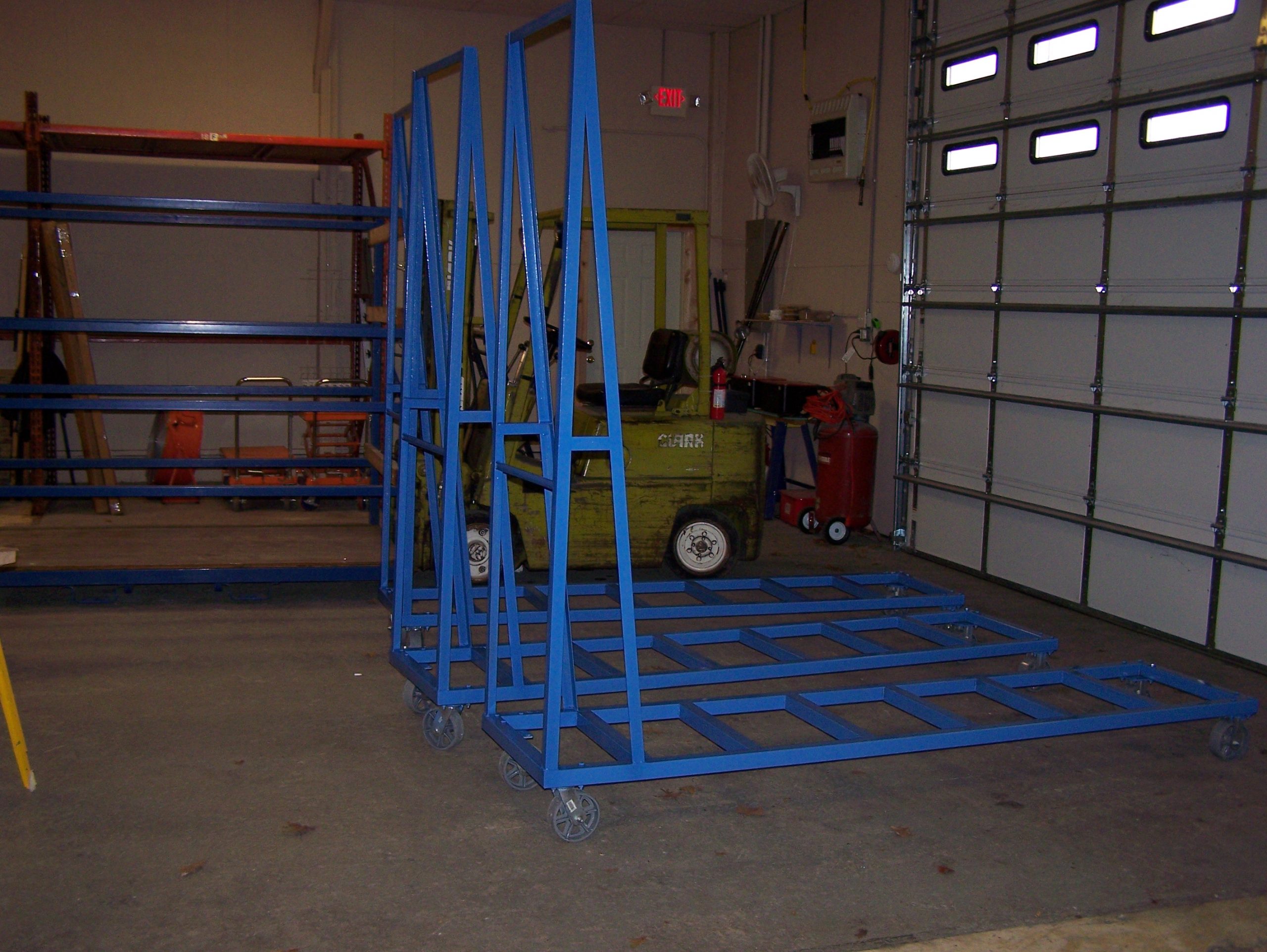 Vertical Door Cart Door Machine